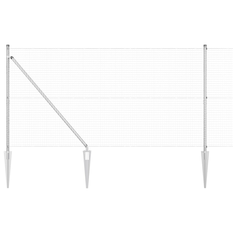 Gegalvaniseerd Draadhek Met 13 Spijkerposts 0.8X10 M Gegalvaniseerd Staal Gegalvaniseerd Staal