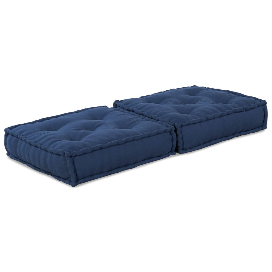 Modulaire Poef 70X70X36 Stof Indigo 70 x 70 x 36 cm Loungebank