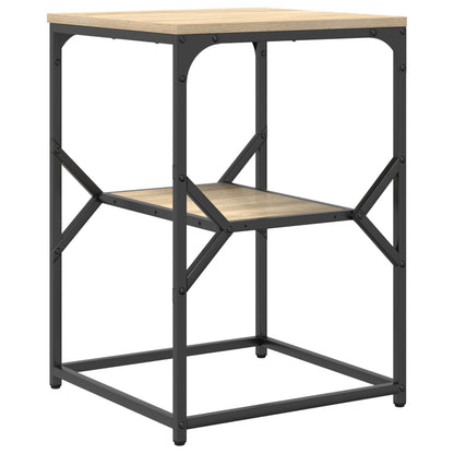 Bijzettafel 41X40X60 Cm Engineered Wood Sonoma eiken