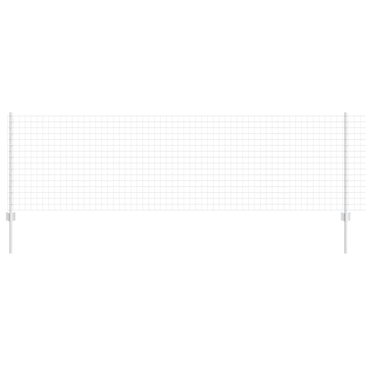 Euro Hek Set Set Van 2 Verzinkt Staal 25 X 0.8 Meters Duurzaam