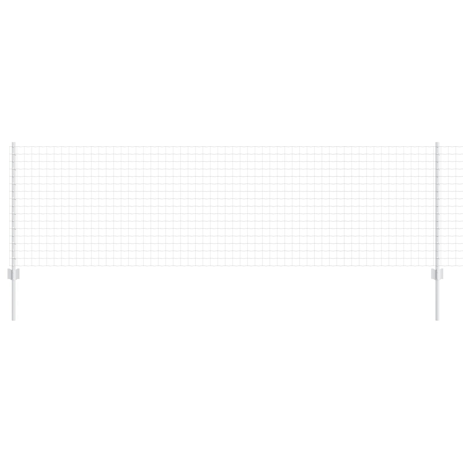 Euro Hek Set Set Van 2 Verzinkt Staal 25 X 0.8 Meters Duurzaam