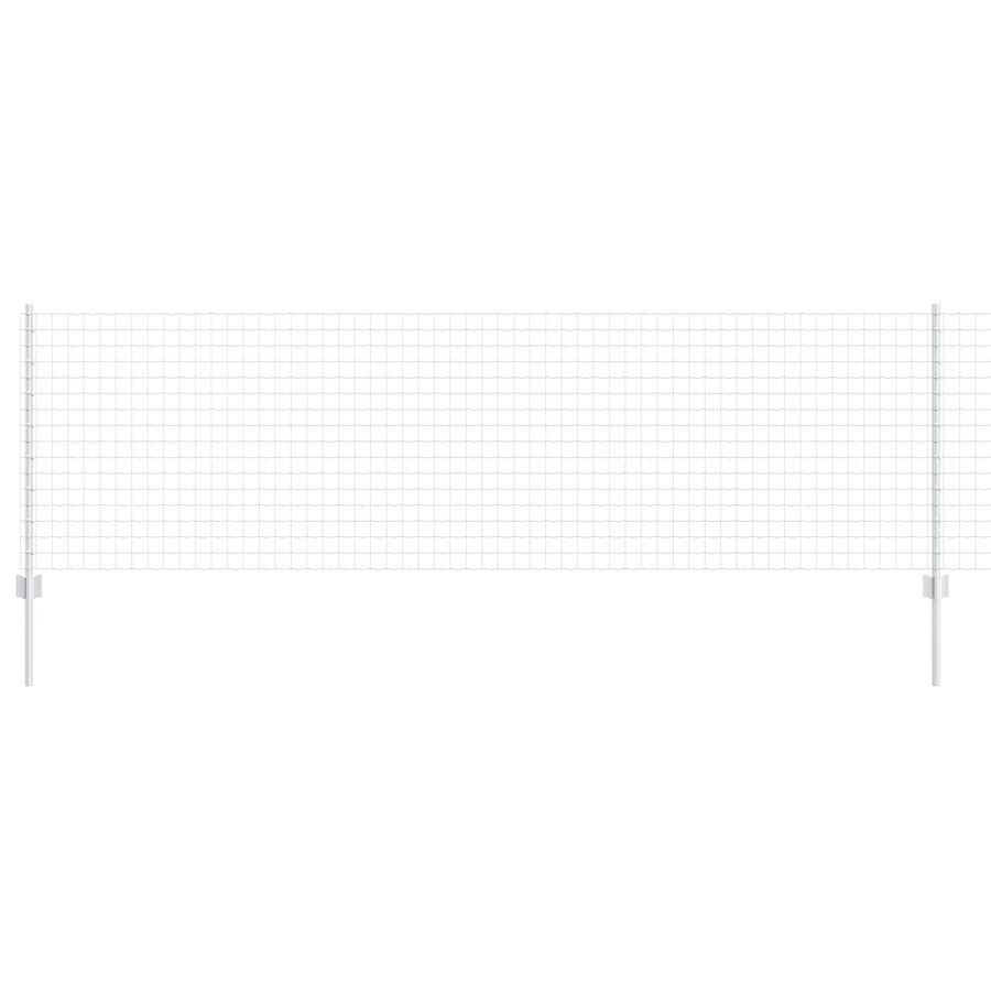 Euro Hek Set Set Van 2 Verzinkt Staal 25 X 0.8 Meters Duurzaam