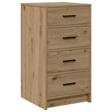 Sideboard 40X41X75 Cm Bewerkt Hout Artisan eiken