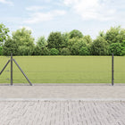Afrasteringspaal 10 x 0,6 m grijs