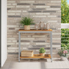 Buitentafel acaciahout 80x35x75 cm