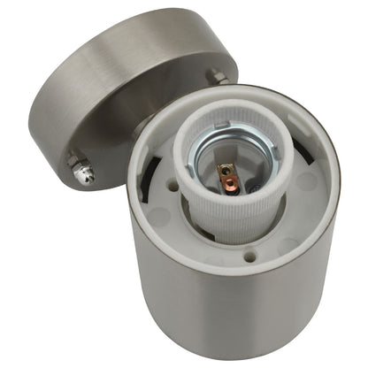 Buitenwandlampen 2 Stuks Rvs Ip44 Zilver zonder sensor
