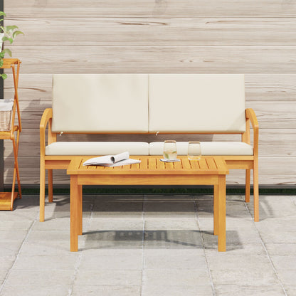 75X40X38 Cm Massief Acaciahout zonder kussen Salontafel