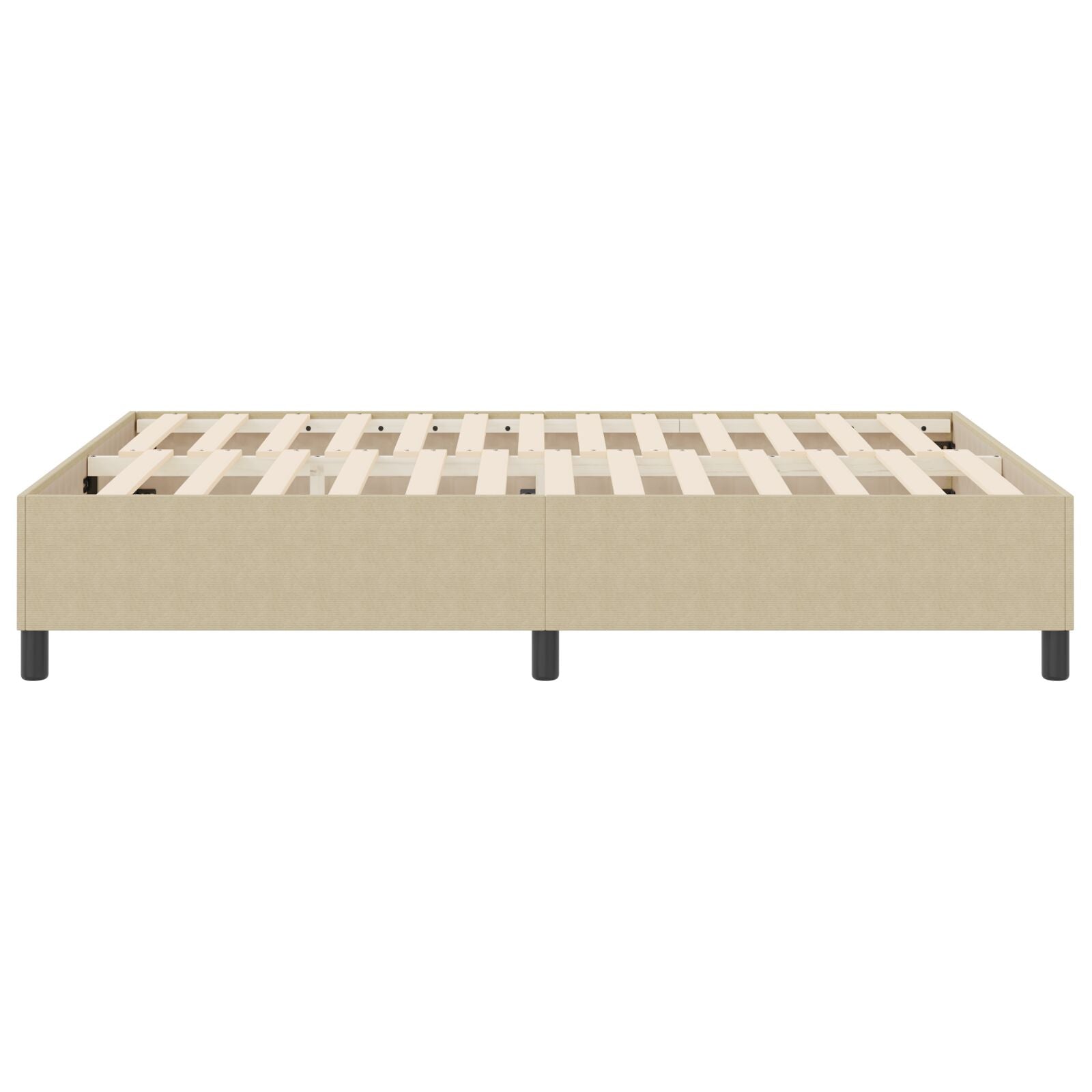 Boxspringbed Lichtgroen Grijs Corduroy Stof Lichtgroen-grijs 160 x 200 cm
