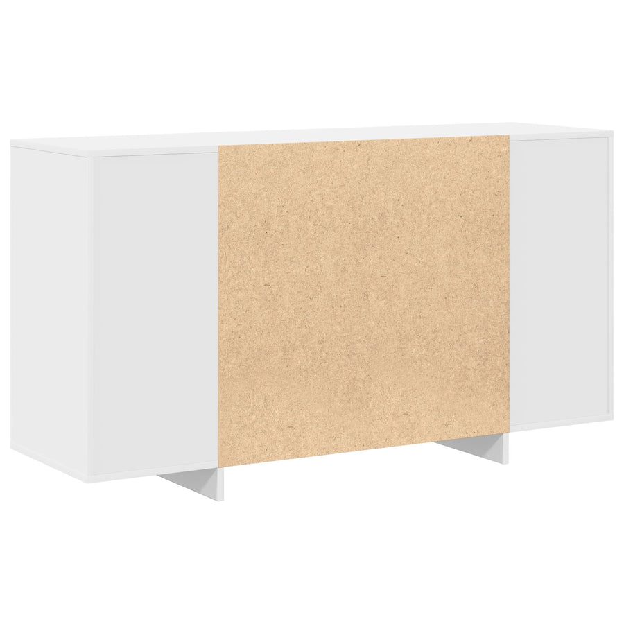 Witte Dressoir Wit Hout 135 X 41 X 75 Cm Witte Dressoir