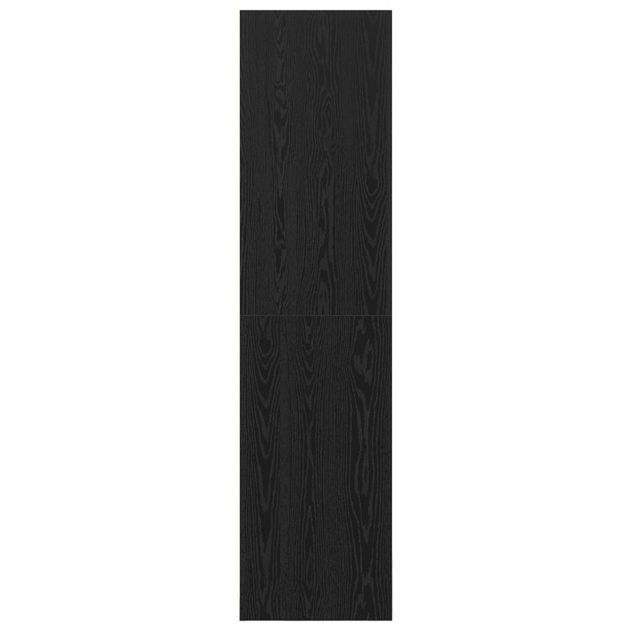 Zwarte Eiken Kast - 100X50X200 Cm