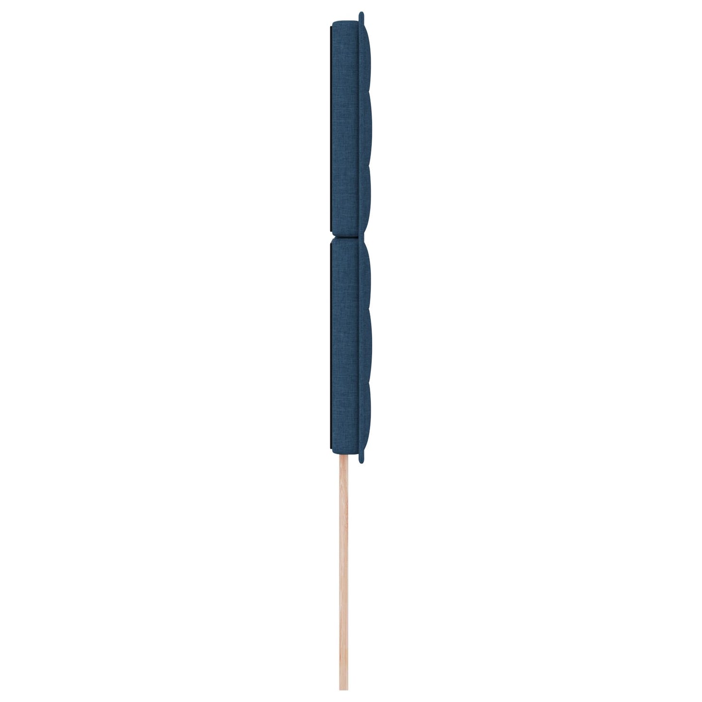 Hoofdbord Lijnenontwerp Stof Blauw 90 cm Hoog hoofdbord