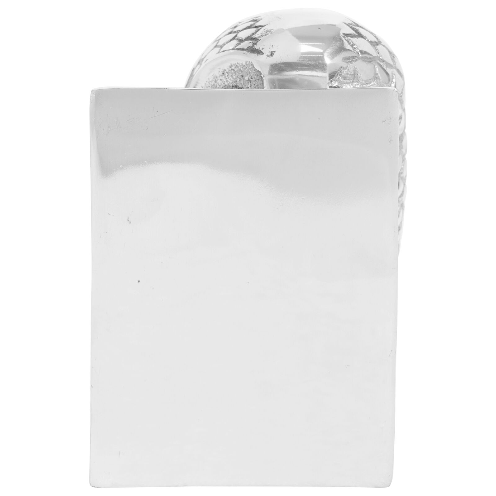 Boekensteunen 2 Stuks Zilver 7X9X11 Cm Aluminium Uil Kleine uil