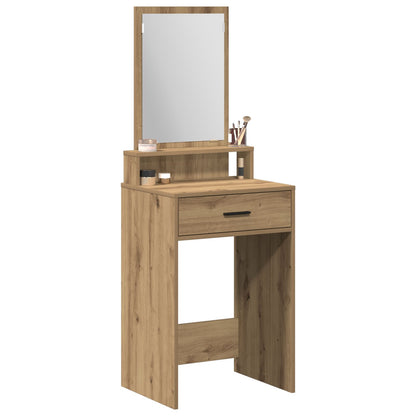 Kaptafel Met Laden - Artisan Eik - 50 x 41 x 140 cm Ambachtelijk Eiken