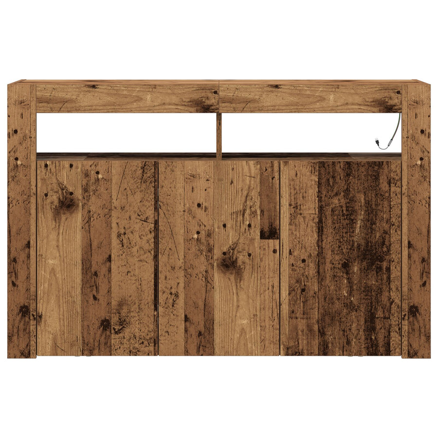 Sideboard Engineered Wood 116 X 30 X 75 Cm Sideboard Oude hout