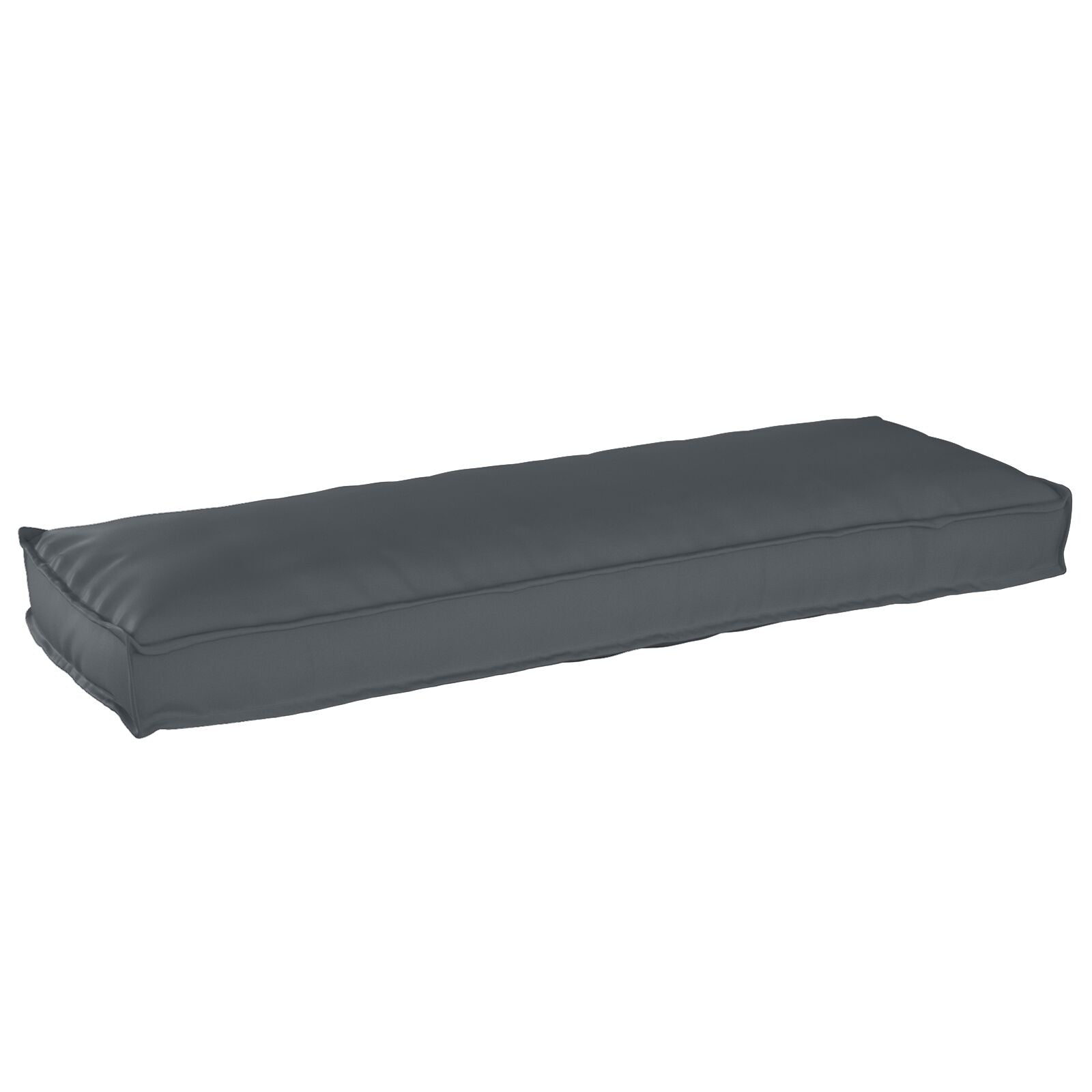 Pallet Kussen Voor Bank Anthraciet 120X40X8 Cm Oxford Stof