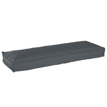 Pallet Kussen Voor Bank Anthraciet 120X40X8 Cm Oxford Stof