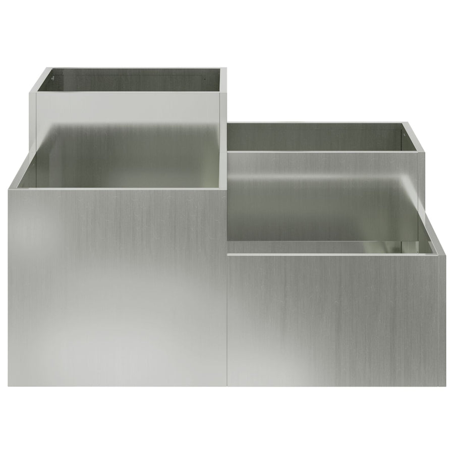 Tuinbak Gegalvaniseerd staal 100 x 100 x 48 cm