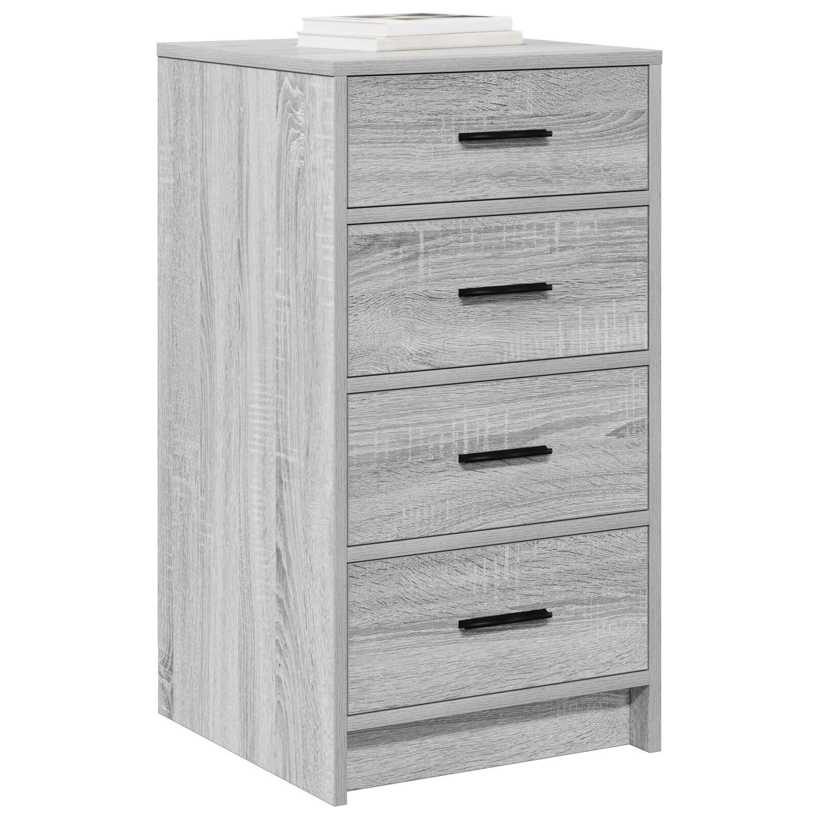 Sideboard 40X41X75 Cm Bewerkt Hout Grijs sonoma