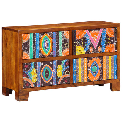 Schoenenkast 90X35X55 Cm Massief Acaciahout