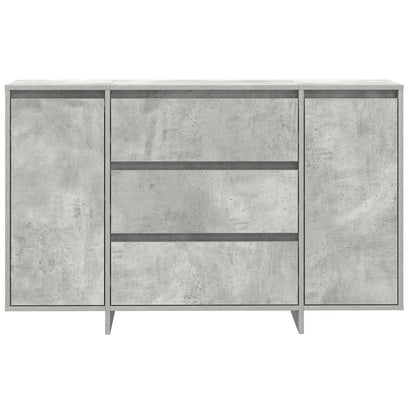 Zijtafel Betonnen Grijs Geëngineerd Hout Zijtafel Rechthoekig