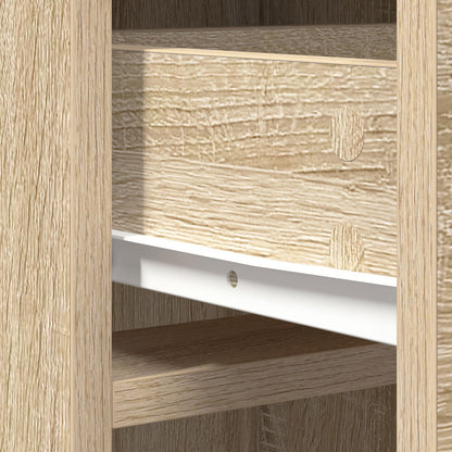 Hoge Kast 40X41X135 Cm Bewerkt Hout Sonoma eiken