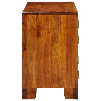 Schoenenkast 90X35X55 Cm Massief Acaciahout