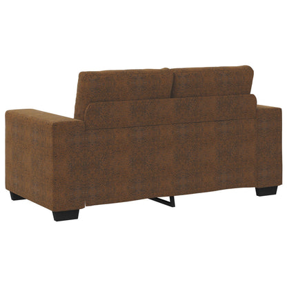 Loveseat Sofa Kunstleer Bruin 120 cm 120 cm