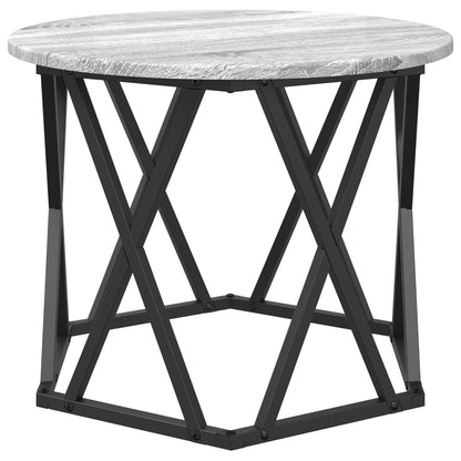 Nesting Bijzettafels 3 Pcs Bewerkt Hout Grijze sonoma