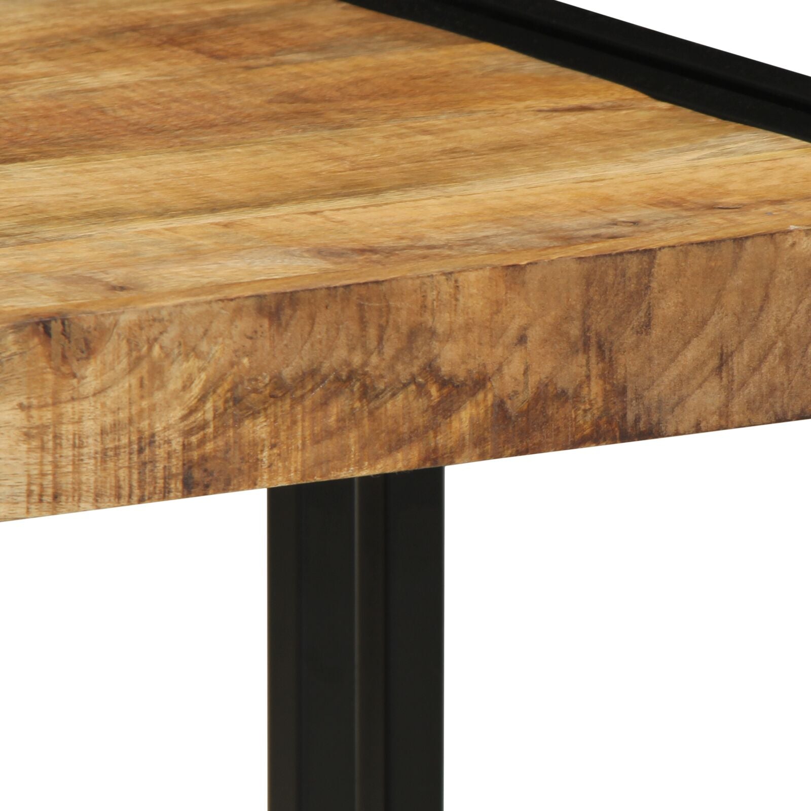Salontafel 40X50X38 Cm Massief Ruwe Mango Hout 90 x 50 x 38 cm Massief mangohout