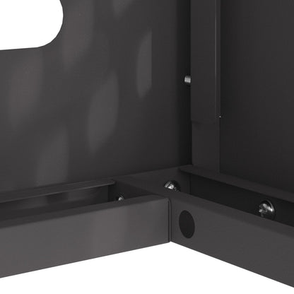 Airco Hoes - , Zwart 110 x 50 x 105 cm