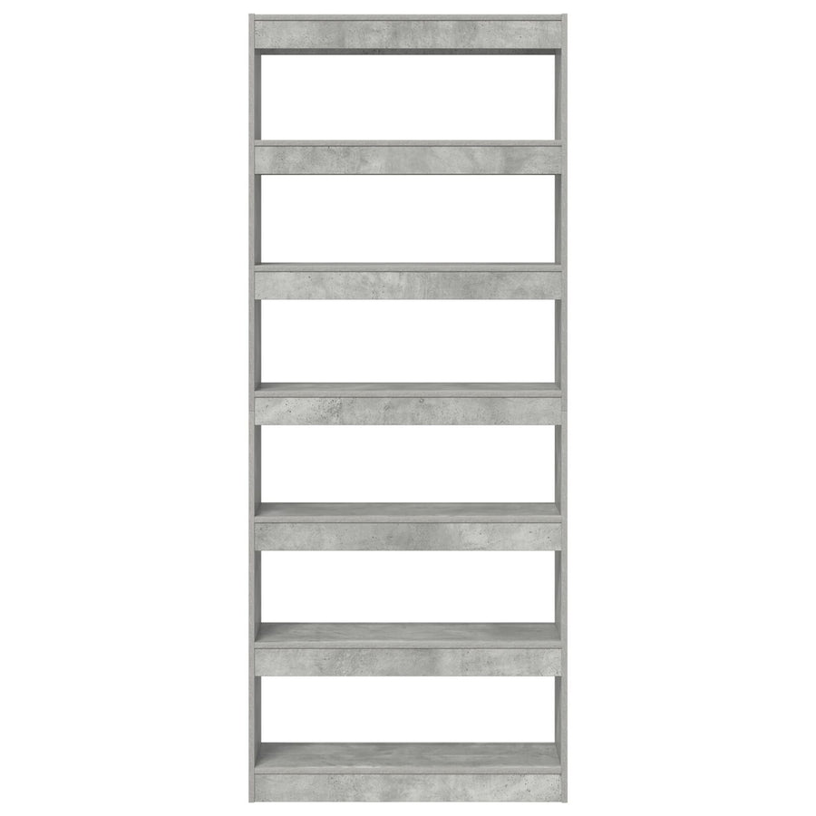 Beton Grijze Boekenplank Beton Grijs Behandeld Hout