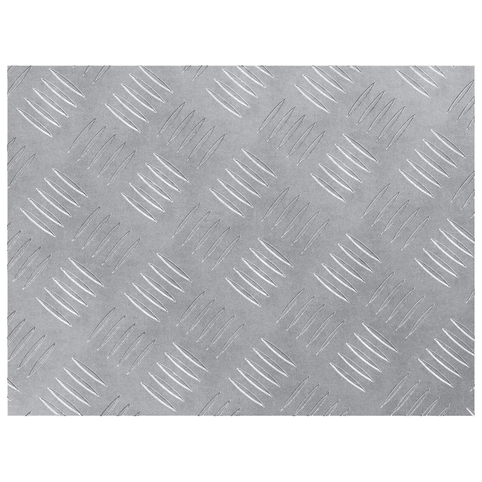 Aluminium Checker Platen 4 Pack Anti-Slip 40X30 Cm 40 x 30 x 0.2 cm Rechthoekig