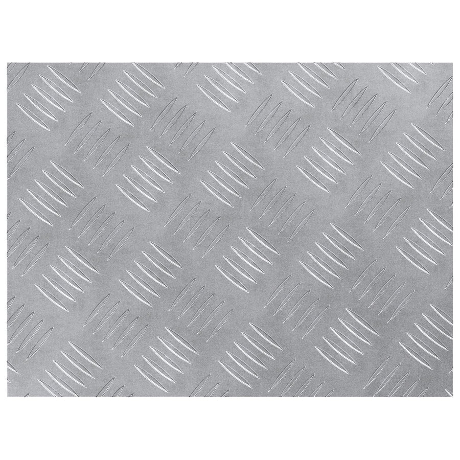 Aluminium Checker Platen 4 Pack Anti-Slip 40X30 Cm 40 x 30 x 0.2 cm Rechthoekig