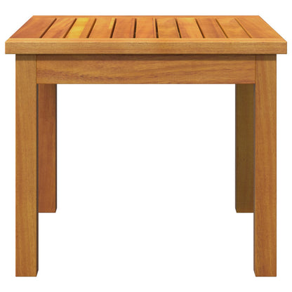 45X45X38 Cm Massief Acaciahout zonder kussen Bijzettafel