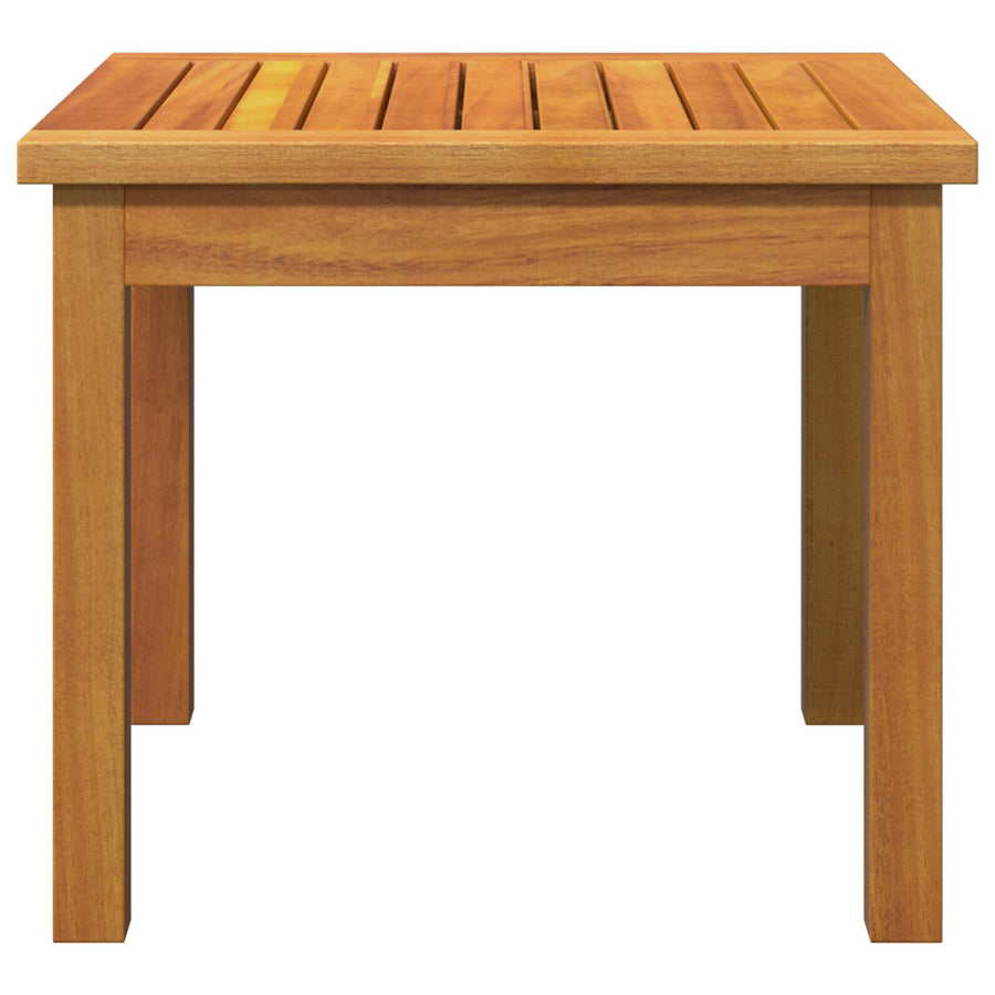 45X45X38 Cm Massief Acaciahout zonder kussen Bijzettafel