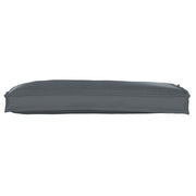Cushion Anthracite 100 x 40 x 8 cm Oxford Fabric