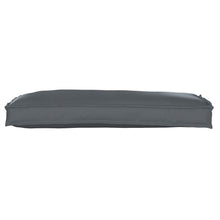 Buiten Kussen Polyester 100 Cm X 40 Cm X 8 Cm Anthraciet