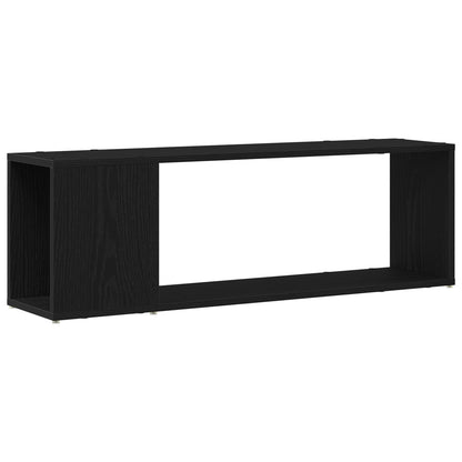 Boekenkast Gelaagd Hout Zwart eiken 100 x 24 x 32 cm
