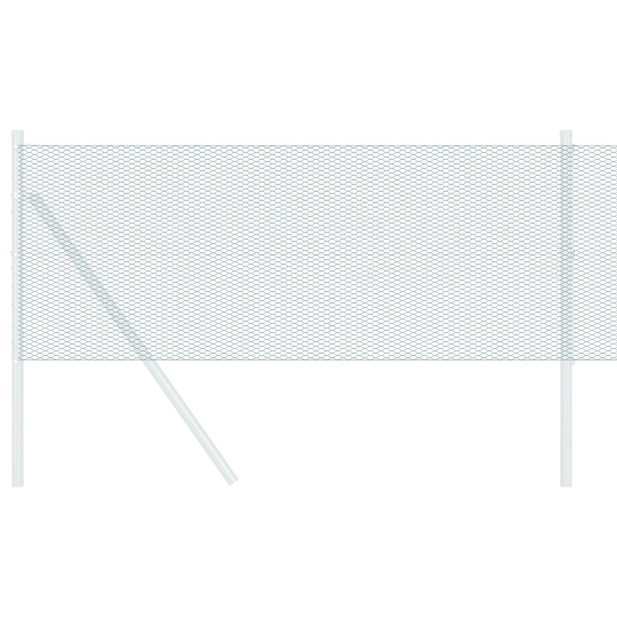Hexagon Fence 0.5X10 M Staal Groen 10 x 0.5 m 13 mm