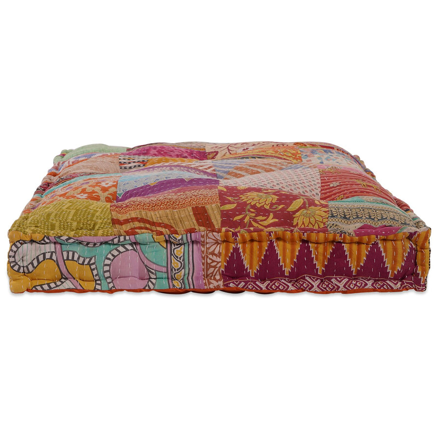 Pallet Sofa Kussen Patchwork Stof Multicolor Enkel kussen