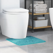Badmat antislip 50x50 cm turquoise microvezel