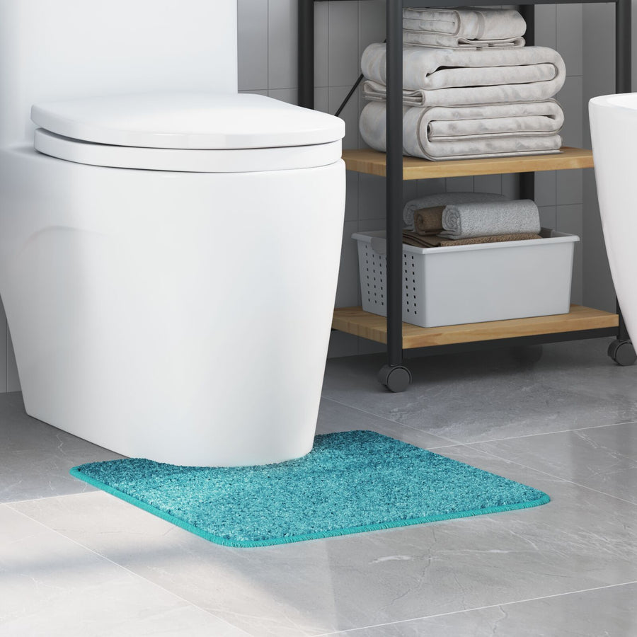 Badmat U-Vormig 50X50 Cm Polypropeen Antislip Turquoise
