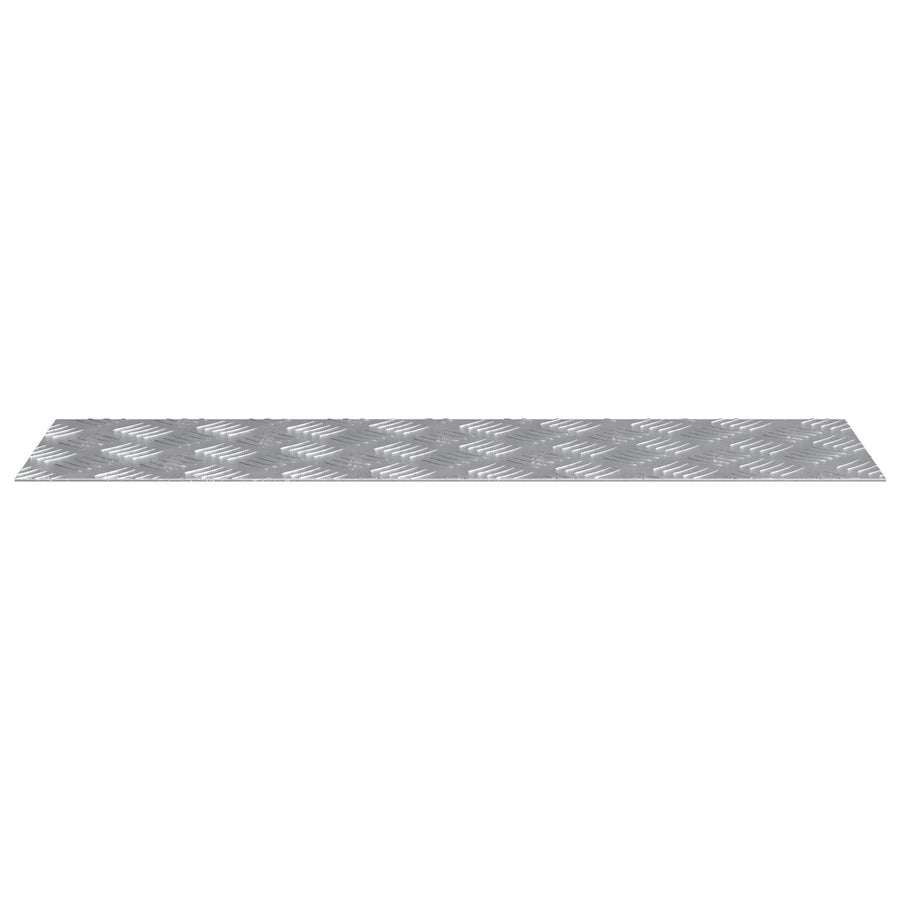 Aluminium Dambordplaten 4 Stuks Anti-Slip 70X20 Cm 70 x 20 x 0.2 cm Rechthoekig