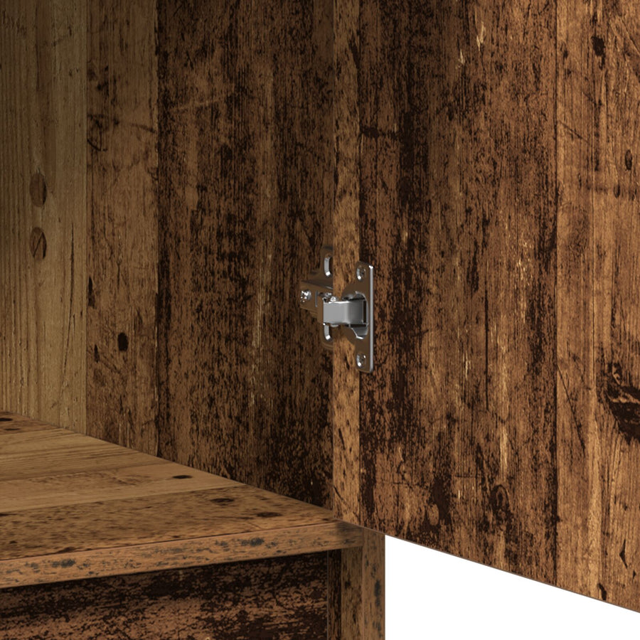 Hoge Kast 40X41X135 Cm Oude hout