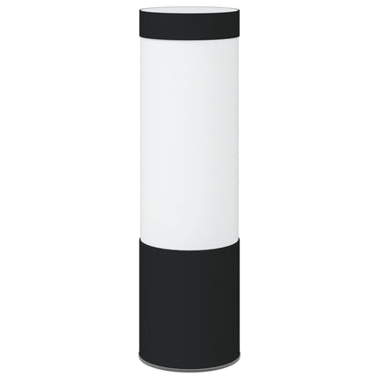 Buiten Wandlamp Rvs Ip44 1 Zwart zonder sensor