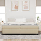 Boxspringbed 200x200 cm grijs groen