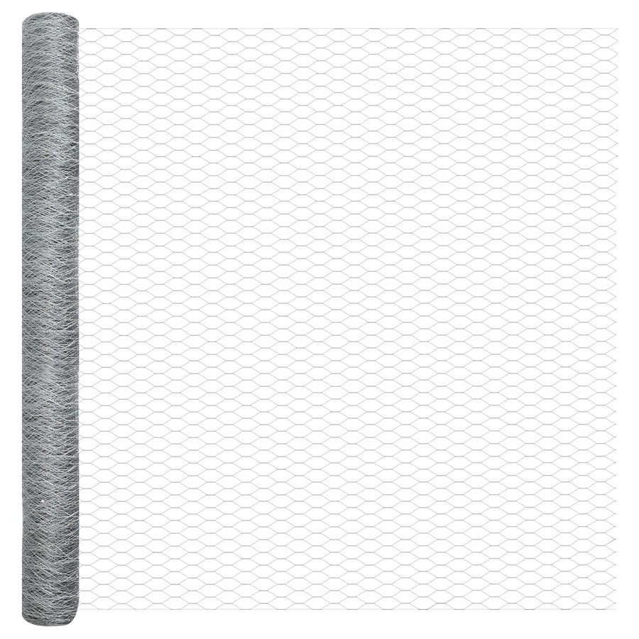Hexagon Fence 1.5X100 M Verzinkt Staal 100 x 1.5 m 50 mm