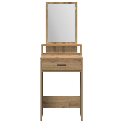 Kaptafel Met Laden - Artisan Eik - 50 x 41 x 140 cm Ambachtelijk Eiken