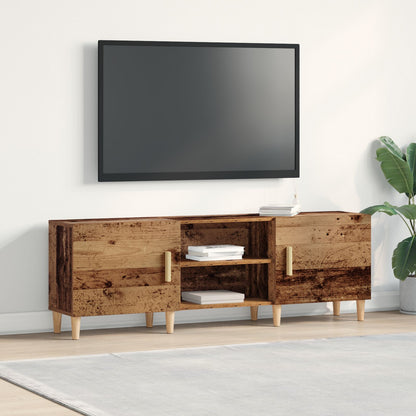 Tv-Kast Oude Hout 150X30X50 Cm Gelaagd Hout