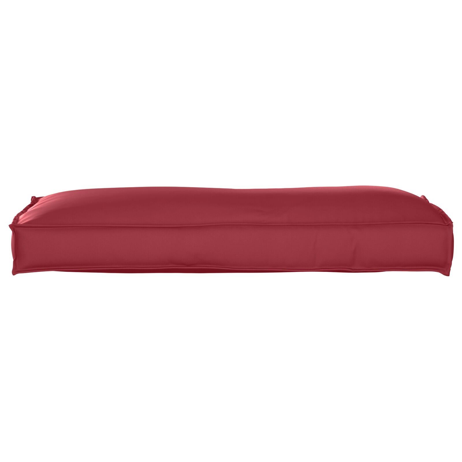 Palletkussen Voor Rugsteun 120X40X12 Cm Oxford Stof Bordeauxrood